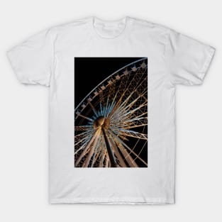 Colourful Ferris Wheel at Night, Niagara T-Shirt